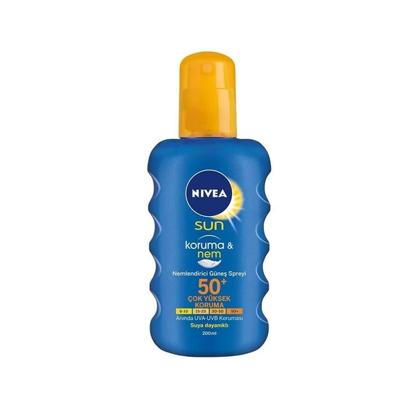 Nivea Nemlendirici Güneş Spreyi Spf50 Losyon 200 ml ürün görseli 1