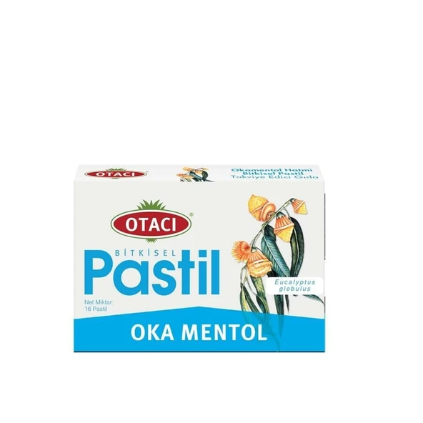 Otacı Oka Mentol Pastil 16lı ürün görseli 1