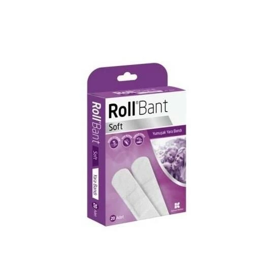Rollbant Yumuşak Soft Yara Bandı 20li ürün görseli 1