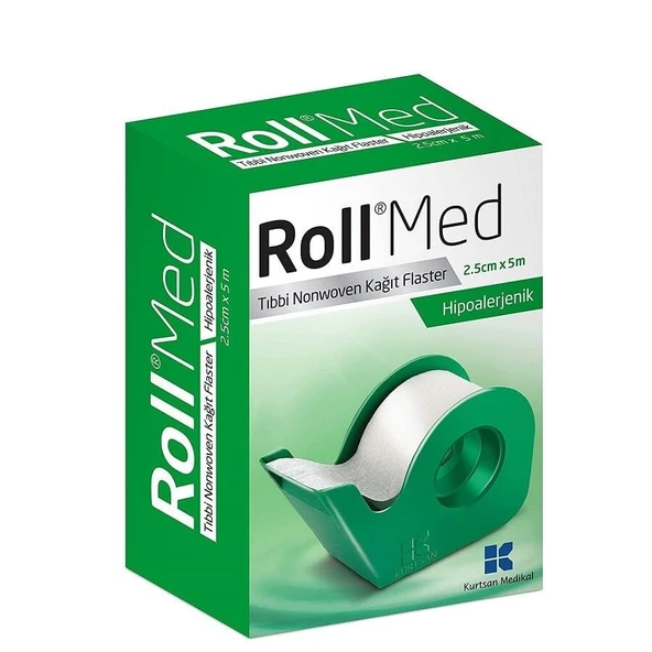 Roll Med 2,5 CM x 5 M Nonwoven Yapışkanlı Tıbbi Flaster ürün görseli 1