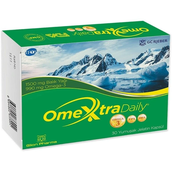 Omextra Daily 30 Yumuşak Kapsül ürün görseli 1