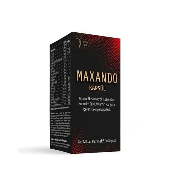 Maxando 30 Kapsül ürün görseli 1