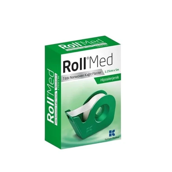Roll Med 1,25CM x 5 M Nonwoven Yapışkanlı Flaster ürün görseli 1