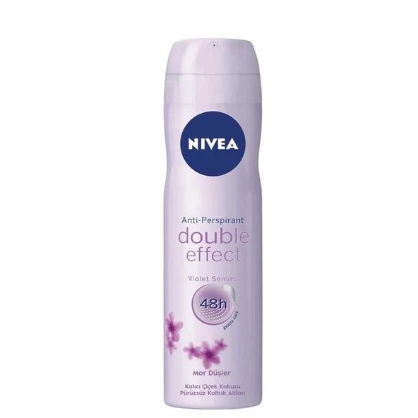 Nivea Double Effect Mor Düşler Kadın Deodorant 150 Ml ürün görseli 1