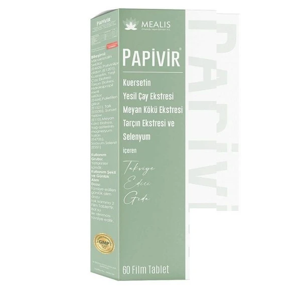 Papivir 60 Tablet ürün görseli 1