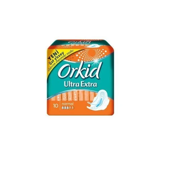 Orkid Ultra Extra Kanatlı NORMAL 10 lu ürün görseli 1