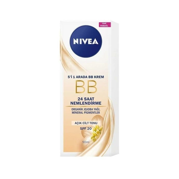 Nivea 5'i 1 Arada 24 Saat Nemlendirme BB Krem Spf 15 50 ml ürün görseli 1