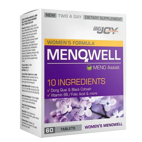 Suda Vitamin MenoWell Womens 60 Tablet ürün görseli 1