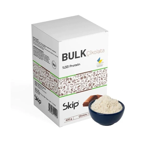 Skip Bulk Çikolatalı Protein Tozu 400g ürün görseli 1