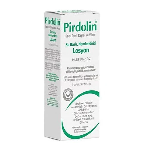 Pirdolin Saçlı Deri, Kaşlar ve Vücut Su Bazlı Nemlendirici Losyon 60ml ürün görseli 1