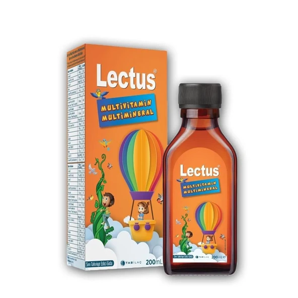 Lectus Multivitamin Mineral Multimineral Sıvı 200ml ürün görseli 1