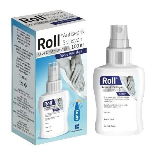 Roll El ve Cilt Antiseptiği Sprey 100ml ürün görseli 1