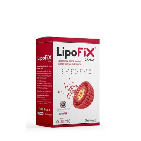 Lipofix 30ml Damla ürün görseli 1