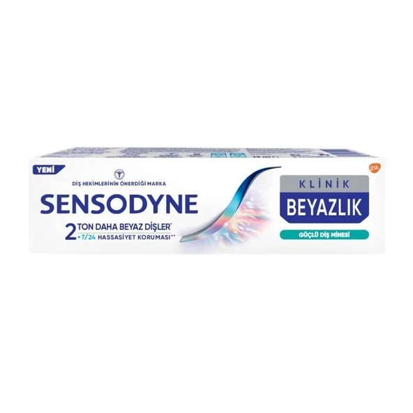 Sensodyne Klinik Beyazlık Güçlü Diş Minesi Macun 75 ML ürün görseli 1