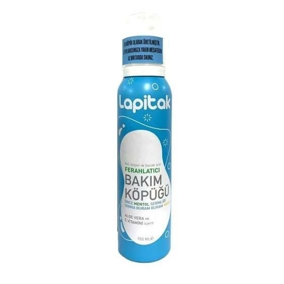Lapitak Ferahlatıcı Kol, Boyun ve Bacak için Köpük 150ml ürün görseli 1