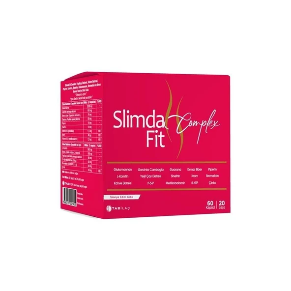 Slimda FIT Complex 60 Kapsül 20 Saşe ürün görseli 1