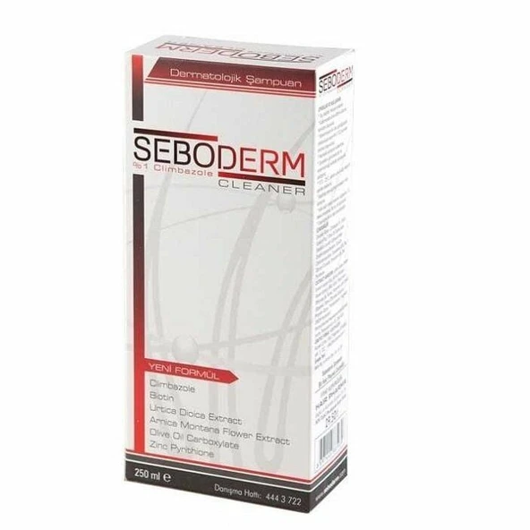 SeboDerm Cleaner Şampuan 250ml ürün görseli 1