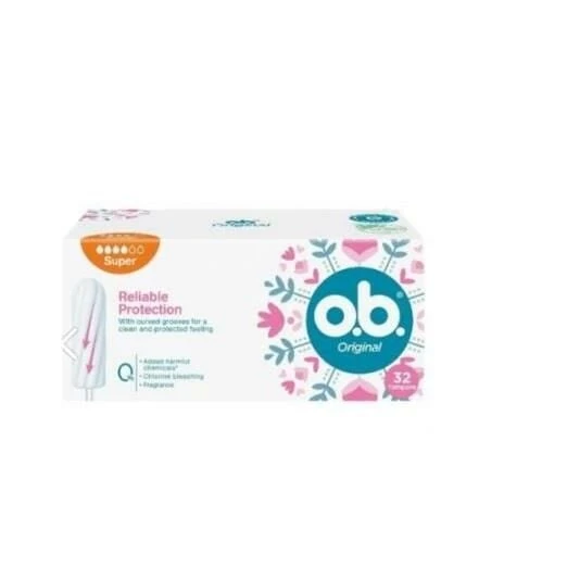 O.B Tampon Original Süper 32li ürün görseli 1
