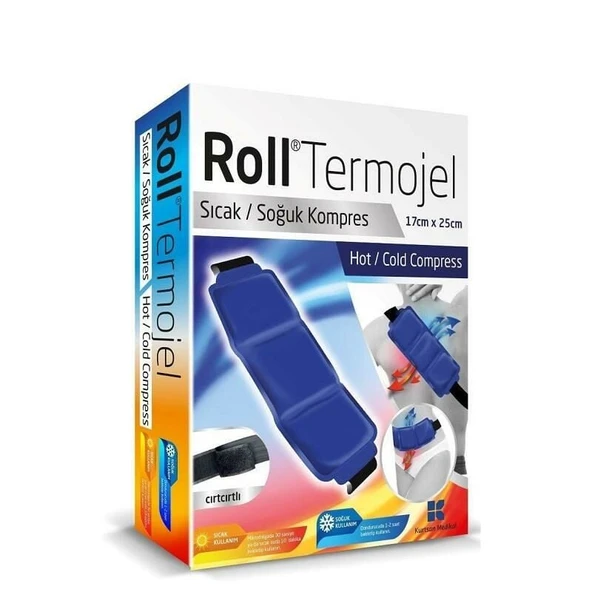 Roll Termojel Sıcak Soğuk Kompres Bel Sırt Karın 17x25cm ürün görseli 1