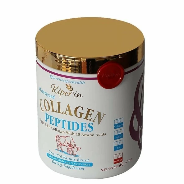 Kiperin Hidrolize Kolajen Powder 500 gr ürün görseli 1