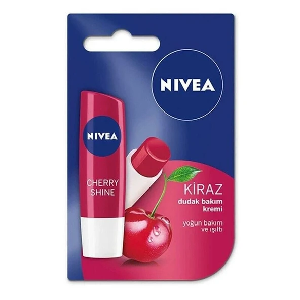 Nivea Kiraz Aromalı Dudak Bakım Kremi 4.8 gr ürün görseli 1