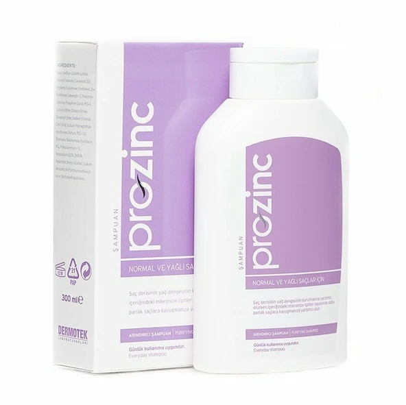 ProZinc MOR Saç Dökülmesine Karşı Şampuan 300ml ürün görseli 1