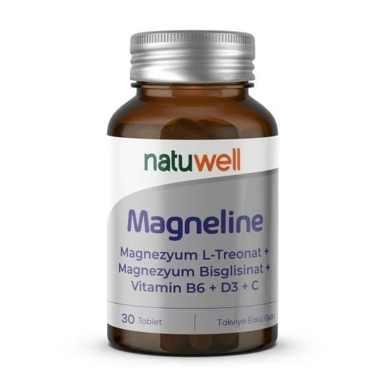 Natuwell Magneline L Treonat 30 Tablet ürün görseli 1