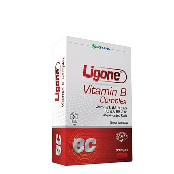 Ligone Vitamin B Kompleks 30 Kapsül ürün görseli 1