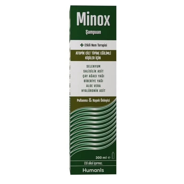 Minox Şampuan Atopik Cilt Tipine Eğilimli 300ml ürün görseli 1