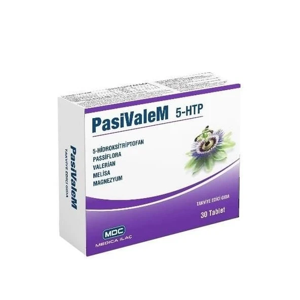 MDC Pasivalem 5-HTP 30 Tablet ürün görseli 1