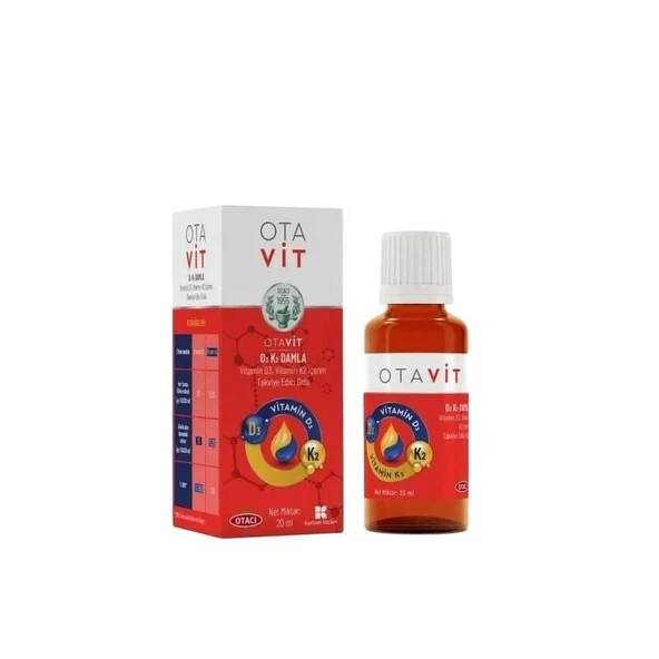 OtaVit Vitamin D3K2 Damla 20 ML ürün görseli 1