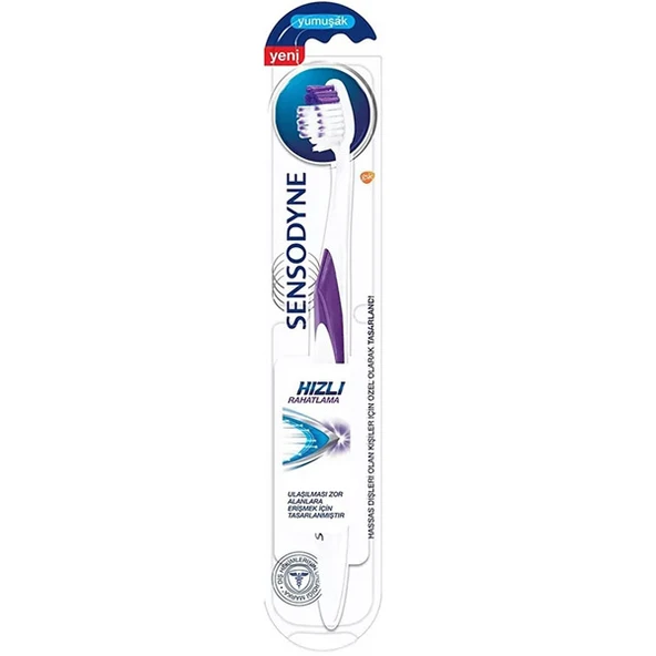 Sensodyne Diş Fırçası Hızlı Rahatlama Yumuşak ürün görseli 1