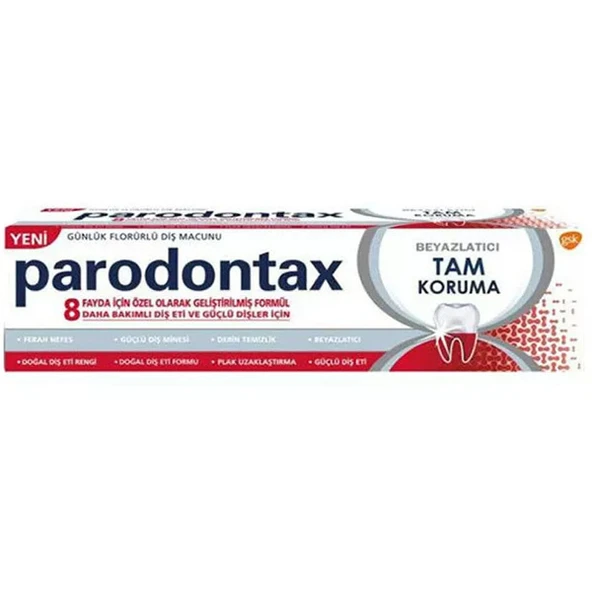 Parodontax Tam Koruma Beyazlatıcı Diş Macunu 75 ML ürün görseli 1