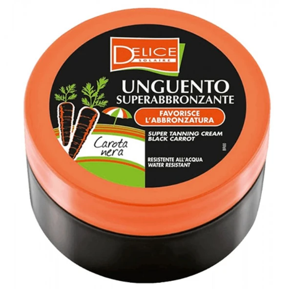 Delice Solaire Siyah Havuç Kremi Kavanoz 150 ml ürün görseli 1