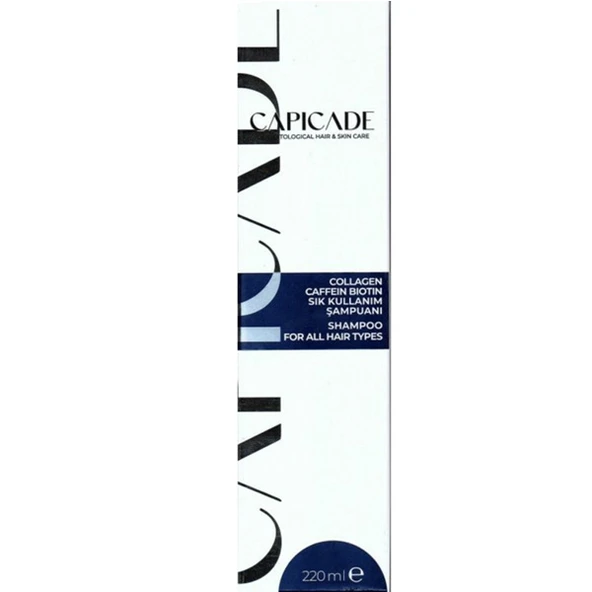 Capicade Collagen Caffein Biotin Şampuan 220 ML ürün görseli 1