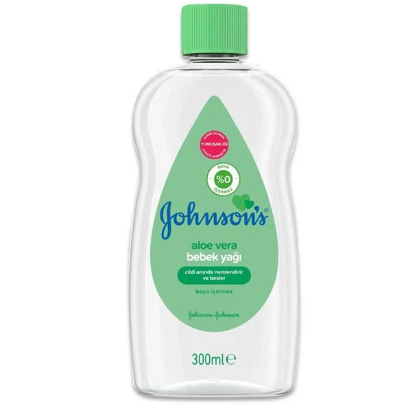 Johnsons Baby Nemlendirici Bebek Yağı Aloe Vera 300 ml ürün görseli 1