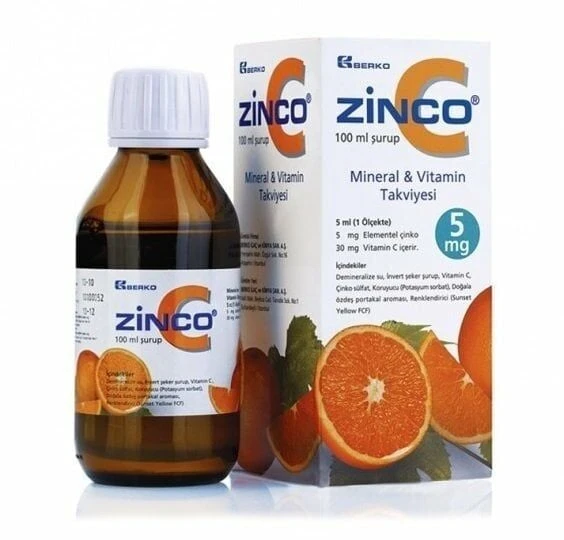 Zinco-C Şurup 5 mg 100ml ürün görseli 1