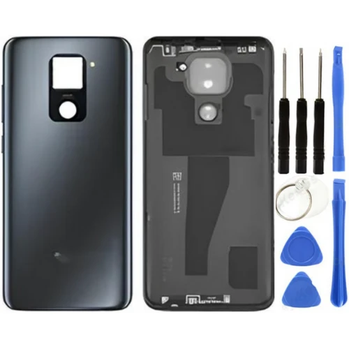 Redmi Note 9 Uyumlu Full Kasa Arka Pil Kapağı Siyah + Tamir Seti ürün görseli 1
