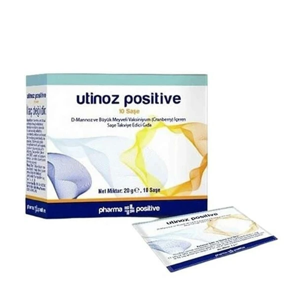 Utinoz Positive 10 Saşe ürün görseli 1
