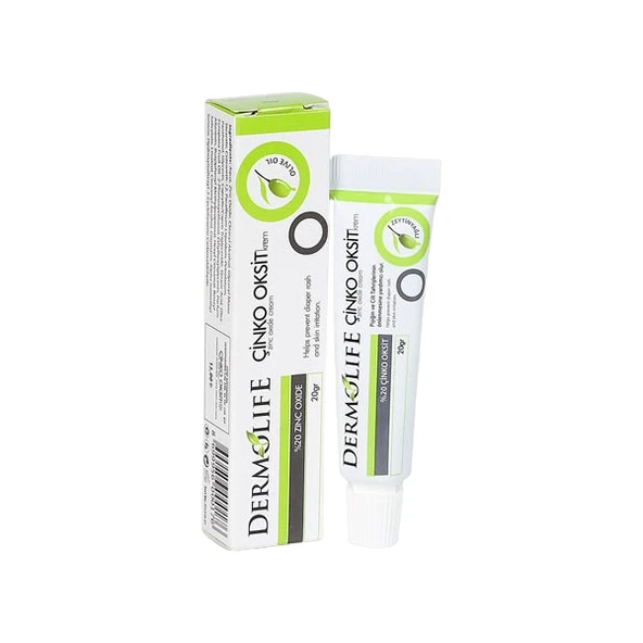 Dermolife Çinko Oksit Krem 20 gr ürün görseli 1