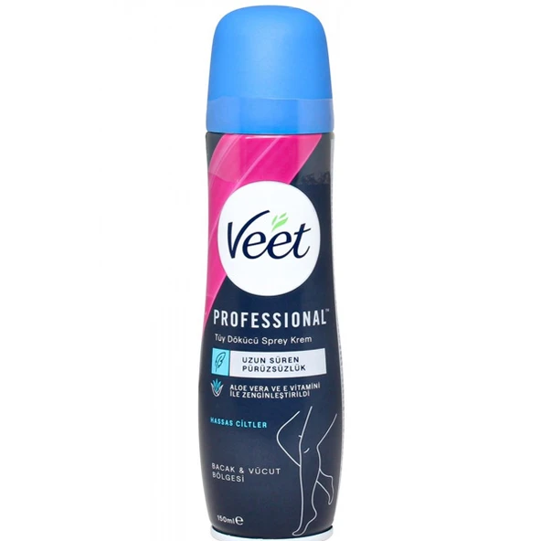 Veet Smooth Fresh Hassas Ciltler İçin Tüy Dökücü Sprey 150 ml ürün görseli 1