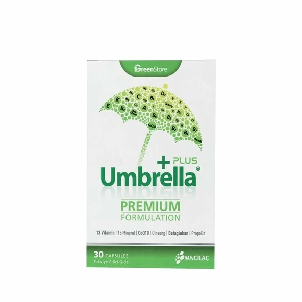 Umbrella Plus Premium 30 Kapsül ürün görseli 1
