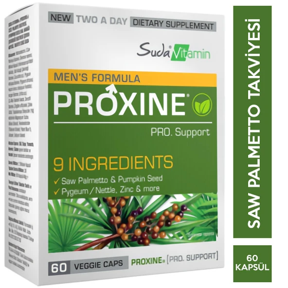 Suda Vitamin Proxine Mens Formula 60 Kapsül ürün görseli 1