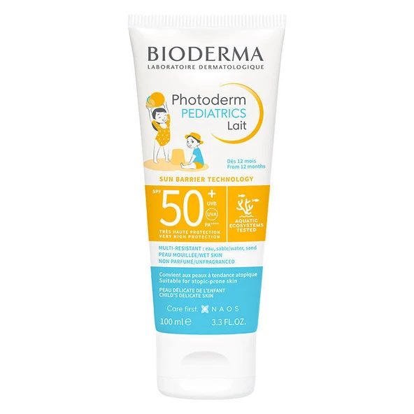 Bioderma Photoderm Pediatrics Lait SPF50+ 100 ml ürün görseli 1
