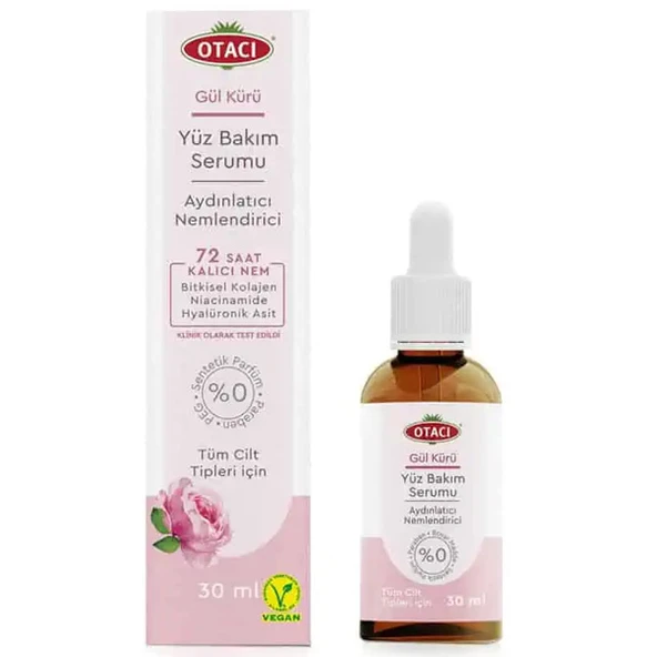 Otacı Gül Kürü Yüz Bakım Serumu 30 ml ürün görseli 1