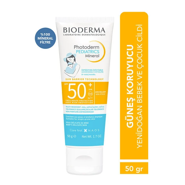 Bioderma Photoderm Pediatrics Mineral SPF50+ 50 gr - Özel Fiyat ürün görseli 1