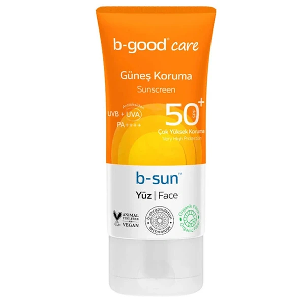 B Good Güneş Kremi Yüz SPF50 50 ml ürün görseli 1