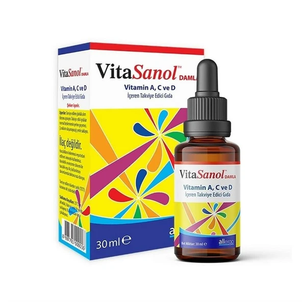 Vitasanol Drops Acd3 Damla 30ml ürün görseli 1