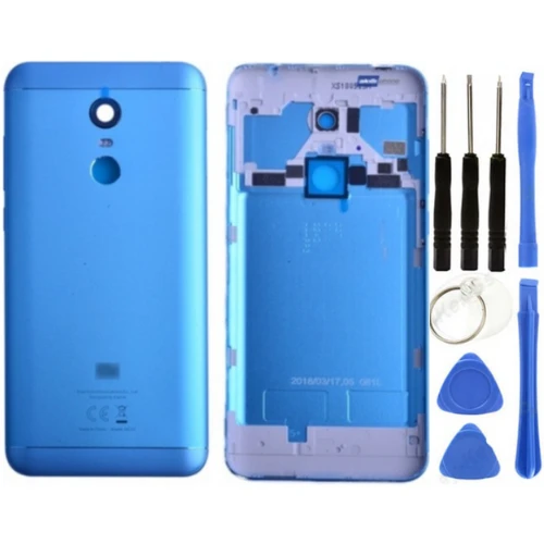 Redmi 5 Plus Uyumlu Full Kasa Arka Pil Kapağı Mavi + Tamir Seti ürün görseli 1