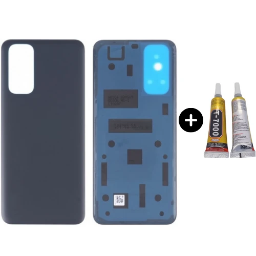 Redmi Note 11 Uyumlu Arka Pil Kapağı Siyah + B7000 ürün görseli 1